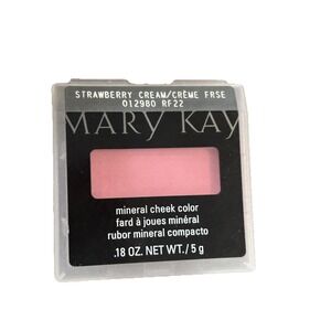 Mary Kay 012980 Mineral Cheek Color Strawberry Cream .18 oz net wt